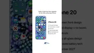 iPhone 20 is shaping up to be a game-changer.#iPhone20 #AppleLeaks #iPhoneAnniversary