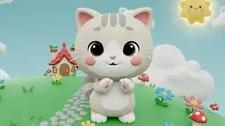 🐱🎵 Meow Meow with Mimi | Cute Cat Song for Kids | Littlebeatworld