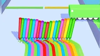 Pencil Rush 3D #1 - Gameplay All levels | New games
