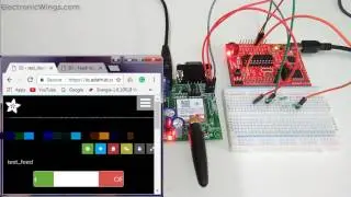 IOT based LED monitoring using GPRS over HTTP protocol with TI launchpad