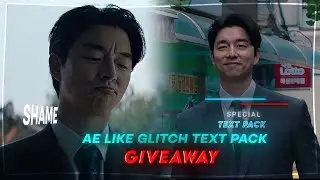 AE LIKE GLITCH TEXT IN ALIGHT MOTION|GLITH TEXT|4K GLITCH TEXT XML