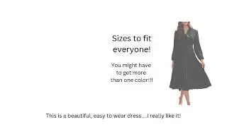 REVIEW of GRACE KARIN LONG SLEEVE DRESS! Super Comfy and Stylish