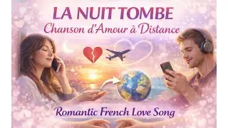 La Nuit Tombe &ndash; Chanson d&rsquo;Amour &agrave; Distance 💕 | French Love Song (Female Voice)