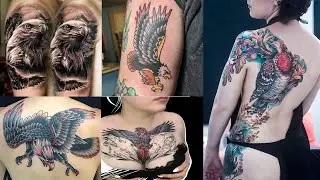 🦅 New Beautiful Eagle tattoo Part-2 Design and Ideas