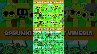 SPRUNKI ALIVE BUT OWAKCX 🆚 SPRUNKI ALIVE BUT VINERIA #sprunki #gameplay #roblox #shortvideo #games