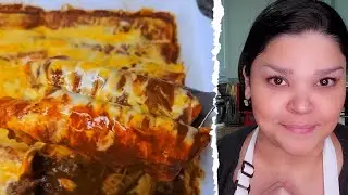 Tex-Mex Ground Beef Enchiladas Recipe| Homemade Enchilada Sauce Recipe