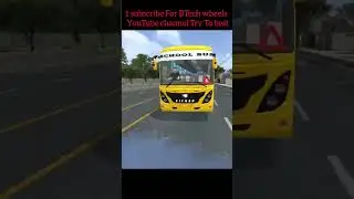 New Eicher school bus ! #automobile #ambulancelife #bus #bussid #publictransport #busgames #volvobus