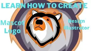 Mascot Logo Design In Illustrator : How To Create Bear Mascot Logo In Illustrator | Twin Tracers