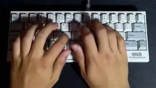 HHKB Pro 2 Typing