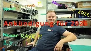 Neuer Rave, Neue Firma, New year video, Ank&uuml;ndigungen f&uuml;r 2026