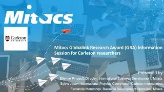 Mitacs Globalink Research Award (GRA) Information Session