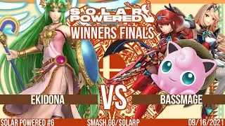 Solar Powered #6 - SSBU - LVD | BassMage (Aegis, Jigglypuff) vs Ekidona (Palutena) - Winners Finals