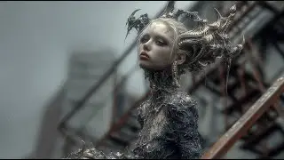 Eclipse of the Underworld  | AI Short Film |  Surreal AI Generated Video | AI Music Video |
