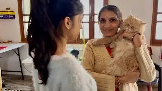 Aaj Maa ne Beti ki class le lee 😂 & hamare pet Jery cat ko Kya ho gaya he, vapas aa gaya. #mejahisu