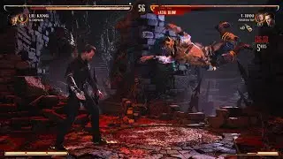MK1 *DRAGON LIU KANG* KLASSIC TOWER GAMEPLAY!  (SCORPION AS KAMEO)