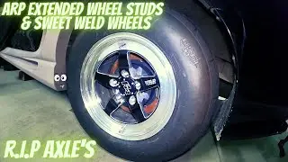 ARP EXTENDED STUDS INSTALL AND WELD WHEELS