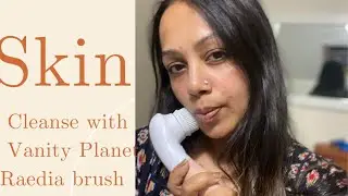 Skincare for oily/ acne skin ft. Vanity Planet Raedia brush- Mini facial, spa