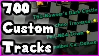 Mario Kart Wii now has 700 CUSTOM TRACKS...