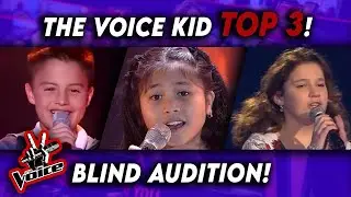 TOP 3 THE VOICE KID BLIND AUDITION..!