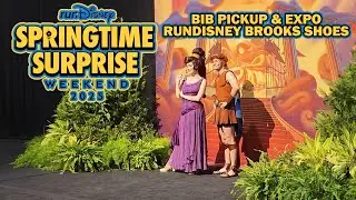 Brooks is taking over RunDisney. New Shoes and VERY RARE characters. Springtime Surprise Expo