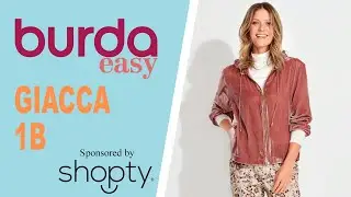 Come cucire una giacca antipioggia (Modello 1B dal Burda easy 4-2020)