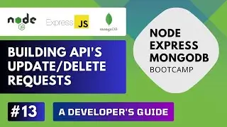 Build REST API with Node Express MongoDB - Update Delete Apis #13