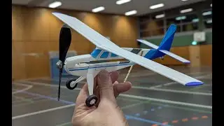 Helio Courier, rubber powered, 2025/11/26