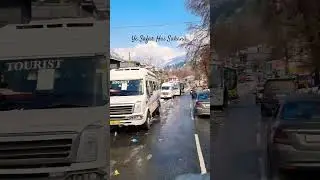 Manali Latest Update 2026 🚗❄️ | Traffic Jam but Views Are Unreal  #manali #trafficjam #manalitoday