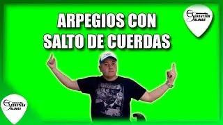 Cómo tocar ARPEGIOS con salto de cuerdas en 2024 (SUENA ESPECTACULAR)