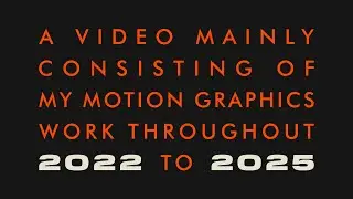 block_618 mograph showreel 2025