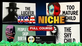 How to Create Dark Psychology Videos for USA Audience🔥 | Full Course