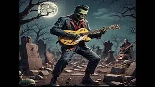graveyard groove AI country horror version