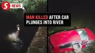 Man dies after car plunges into river in Kota Kinabalu