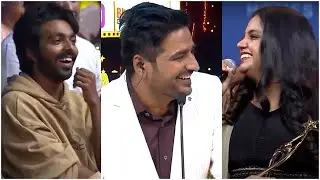 GV Prakash Enjoying Anchor Sathish's Hilarious Fun With His Wife Saindhavi Prakash