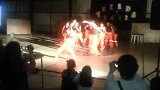 porristos alianza naranja colegio concepcion 2012