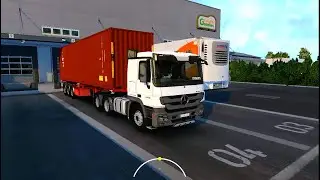 Mercedes Actros Container Delivery | Mercedes Actros ETS2