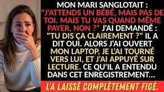 Mon mari sanglotait: 