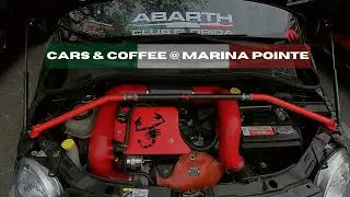 Abarth Club FL and Corsa Club FL/Cars & Coffee @ Marina Pointe/Fiat 500, 124 Spider/Alfa 4C, Giulia