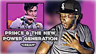 I CANT STOP DANCING! Prince & The New Power Generation - Cream (Official Music Video) REACTION