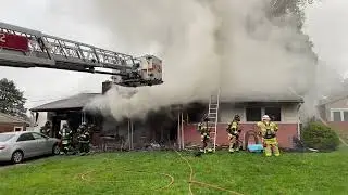 10/14/23 - Fire damages house in Camp Hill, PA