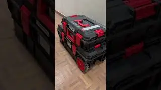 Kistenberg X Block Wagon Trolley with Stackable Toolbox Made in Poland