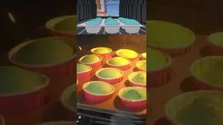 cupcake by simpsons 🧁#shorts#reels#fun#baking#cake#cute#viral#animation#food