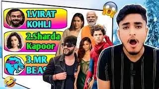 I Message All My Favourite Celebrity || My First Youtube Video || I DM All My Favourite Celebrity 😲
