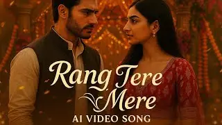 Rang Tere Mere | Bollywood Style AI Video Song | Trending Hindi Love Story