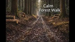 25 Minutes of Peace in the Forest 🌲 | Deep Relaxation Walk with Calm Music