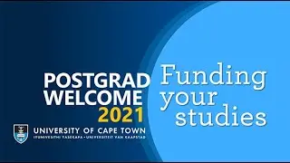 Funding opportunities for UCT postgraduate students