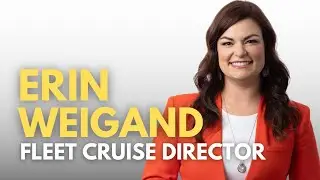 Знакомьтесь: Эрин Вейганд #FleetCruiseDirector #CarnivalCruiseLine