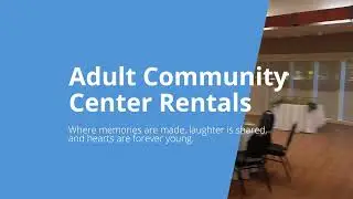 San Carlos Adult Community Center (ACC) Facility Rental Information