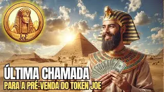 PR&Eacute;-VENDA DO JOE TOKEN EM RETA FINAL - AINDA D&Aacute; TEMPO
