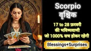 SCORPIO 🎊🎖️ वृश्चिक राशी 17 to 28 फ़रवरी 2026🏆✨ VRISHCHIK Rashi FEBRUARY 2026💯 #scorpio #horoscope